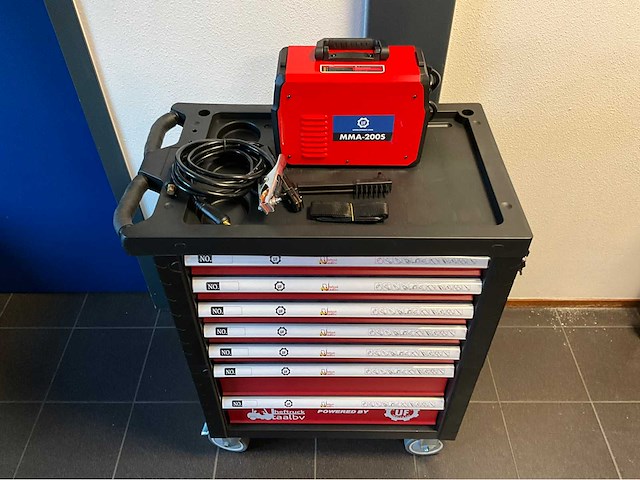 Gereedschapswagen 7 laden en mig welding machine - ultra force equipment - afbeelding 14 van  28