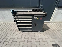 Gereedschapswagen + bankschroef