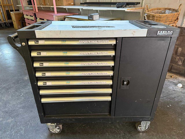 Gereedschapswagen en werkbank - afbeelding 1 van  22