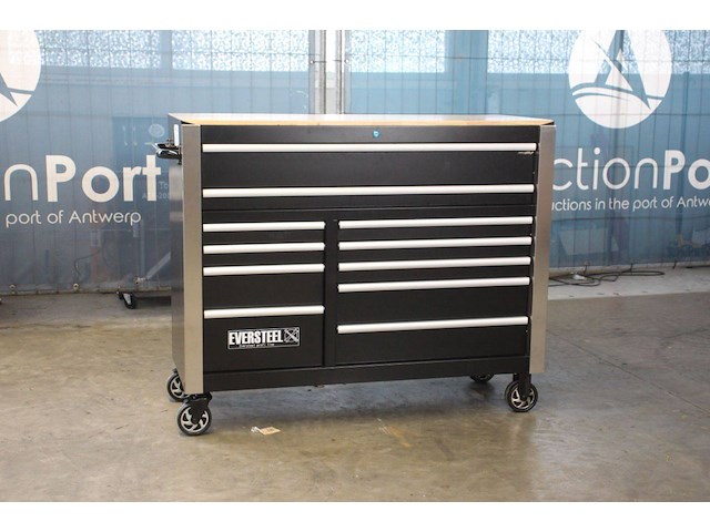Gereedschapswagen eversteel gereedschapswagen eversteel gevuld met profi gereedschap nieuw - afbeelding 1 van  1