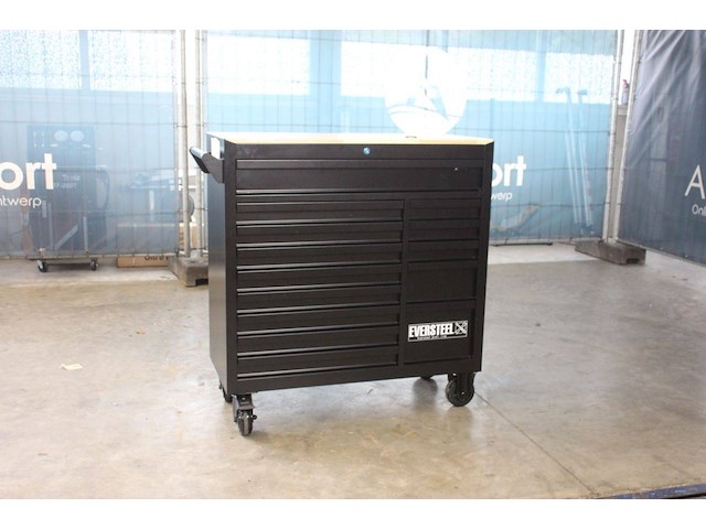 Gereedschapswagen eversteel gevuld met profi gereedschap nieuw - afbeelding 1 van  1