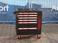 Gereedschapswagen eversteel met gereedschap - afbeelding 1 van  1