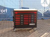 Gereedschapswagen eversteel met gereedschap - afbeelding 1 van  1