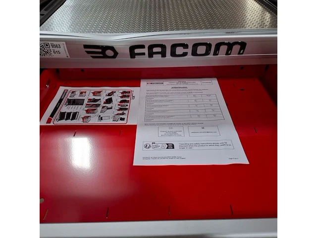 Gereedschapswagen facom, jet - afbeelding 5 van  6