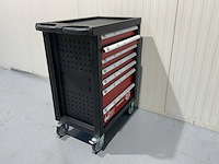 Gereedschapswagen gevuld en hogedrukcompressor 40 liter - ultra force equipment - afbeelding 8 van  34