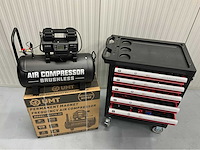 Gereedschapswagen gevuld en hogedrukcompressor 40 liter - ultra force equipment - afbeelding 29 van  37