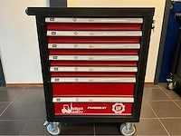 Gereedschapswagen gevuld en hogedrukcompressor 40 liter - ultra force equipment - afbeelding 35 van  38