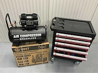 Gereedschapswagen gevuld en hogedrukcompressor 40 liter - ultra force equipment - afbeelding 30 van  38
