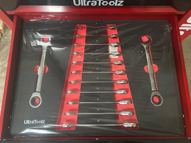 Gereedschapswagen gevuld, ultratoolz, germany 7/7 , rood, 2025 - afbeelding 2 van  10