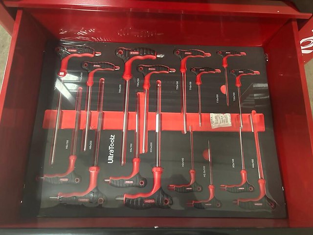 Gereedschapswagen gevuld, ultratoolz, germany 7/7 , rood, 2025 - afbeelding 8 van  10