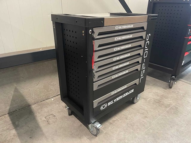 Gereedschapswagen inclusief gereedschap - sg werkzeuge sg10-25 - afbeelding 10 van  11