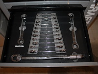 Gereedschapswagen kraft pro+ met 7 laden gevuld met gereedschappen. - afbeelding 4 van  8