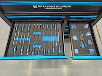 Gereedschapswagen lichte transportschade 12 laden 463pcs - softclose laden - 2026ultra force equipment - afbeelding 4 van  16