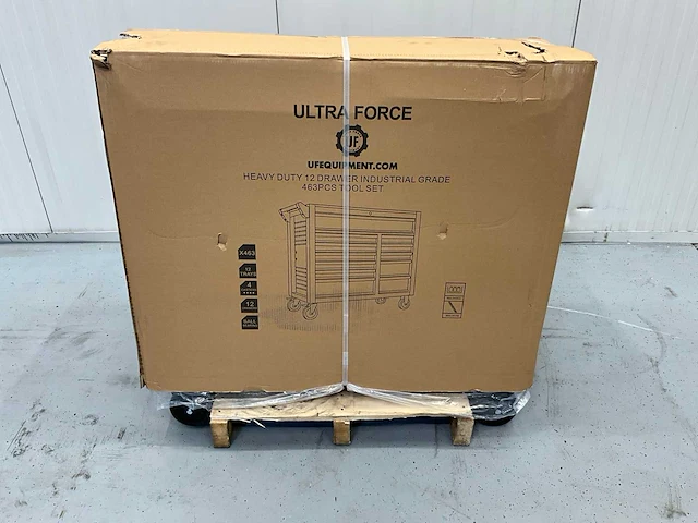 Gereedschapswagen lichte transportschade 12 laden 463pcs - softclose laden - 2026ultra force equipment - afbeelding 1 van  16