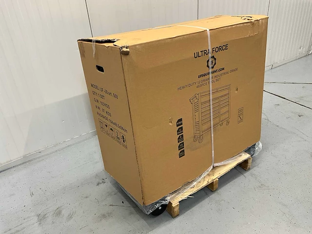 Gereedschapswagen lichte transportschade 12 laden 463pcs - softclose laden - 2026ultra force equipment - afbeelding 11 van  16