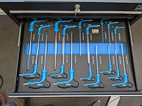 Gereedschapswagen met complete gereedschapsset, hbm machines - afbeelding 7 van  12
