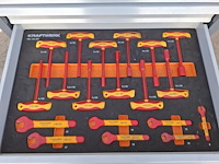 Gereedschapswagen met divers 1000v gereedschap kraftwerk, bt700 - afbeelding 6 van  10