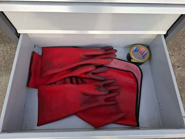 Gereedschapswagen met divers 1000v gereedschap kraftwerk, bt700 - afbeelding 10 van  10