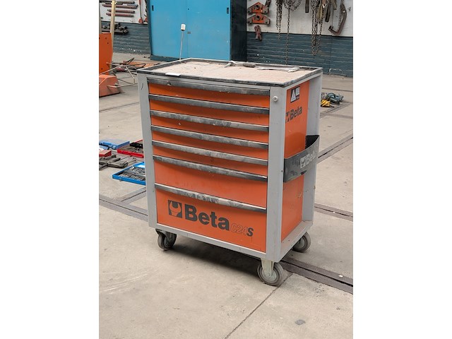 Gereedschapswagen met inhoud beta, c24s - afbeelding 1 van  12