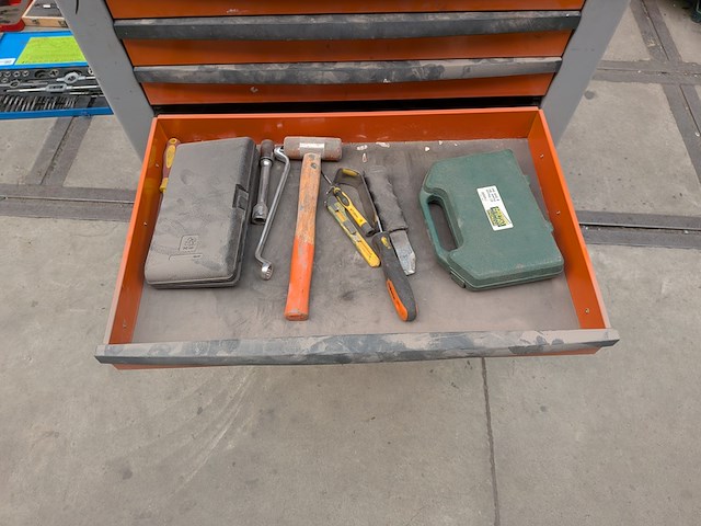 Gereedschapswagen met inhoud beta, c24s - afbeelding 9 van  12