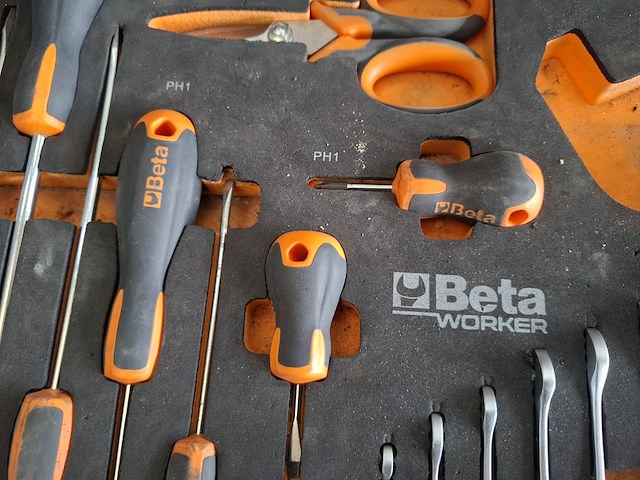 Gereedschapswagen met inhoud, betabox - afbeelding 10 van  13