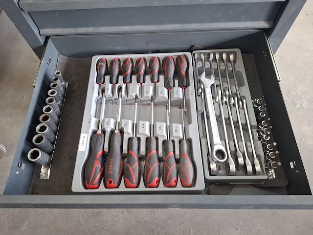 Gereedschapswagen met inhoud, betabox - afbeelding 12 van  13