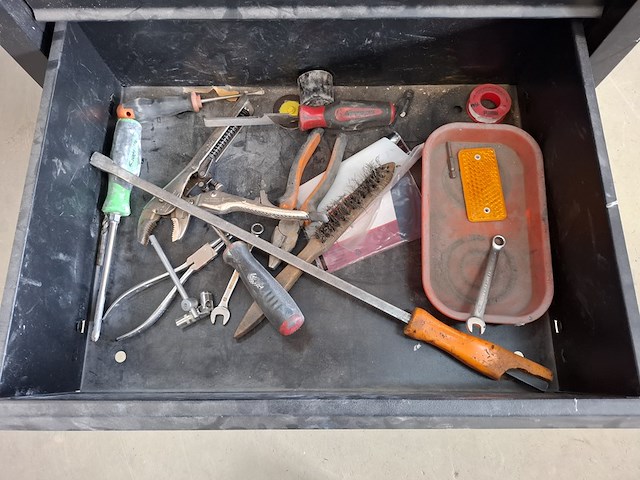 Gereedschapswagen met inhoud, clas b.line - afbeelding 4 van  12