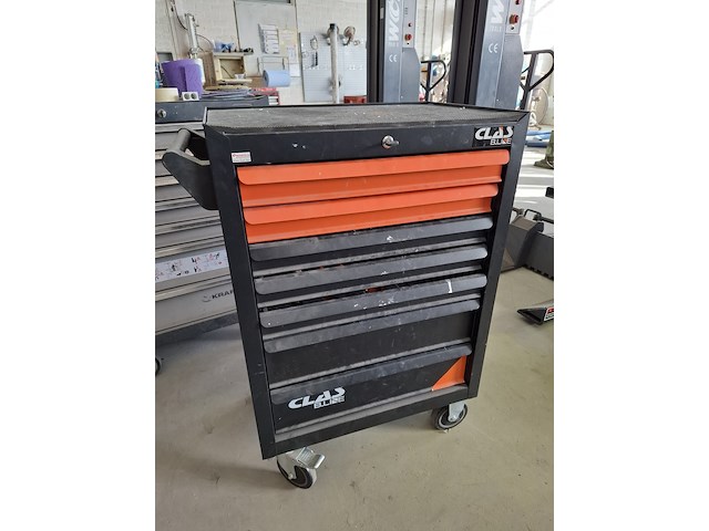 Gereedschapswagen met inhoud, clas b.line - afbeelding 1 van  12