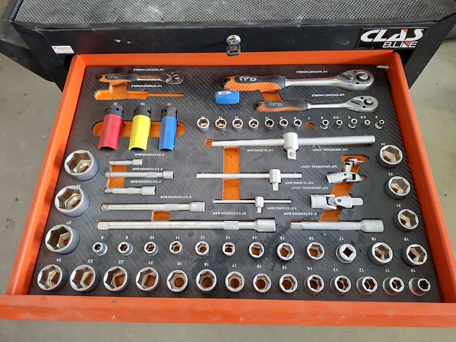 Gereedschapswagen met inhoud, clas b.line - afbeelding 6 van  12