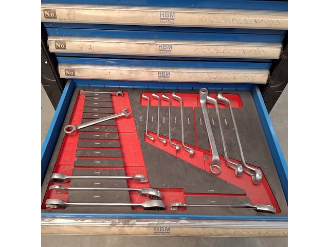 Gereedschapswagen met inhoud hbm - afbeelding 10 van  11