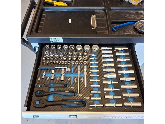 Gereedschapswagen met inhoud hbm - afbeelding 13 van  19
