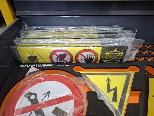 Gereedschapswagen met inhoud, kraftwerk, bt700 - afbeelding 3 van  14