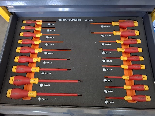 Gereedschapswagen met inhoud, kraftwerk, bt700 - afbeelding 11 van  14