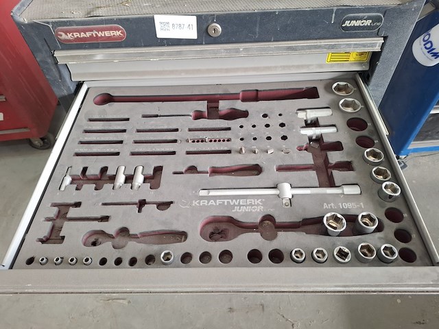 Gereedschapswagen met inhoud kraftwerk, junior - afbeelding 4 van  7