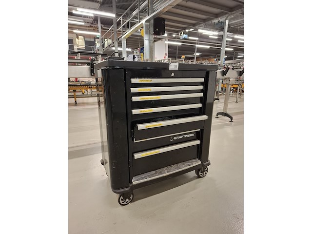 Gereedschapswagen met inhoud kraftwerk - afbeelding 1 van  11