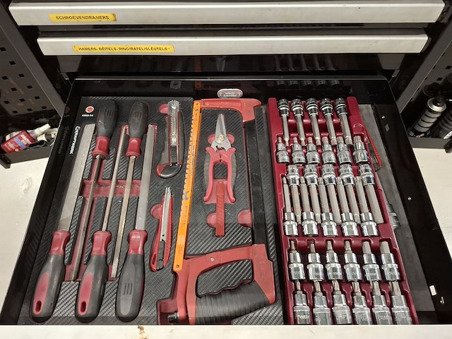 Gereedschapswagen met inhoud kraftwerk - afbeelding 10 van  11