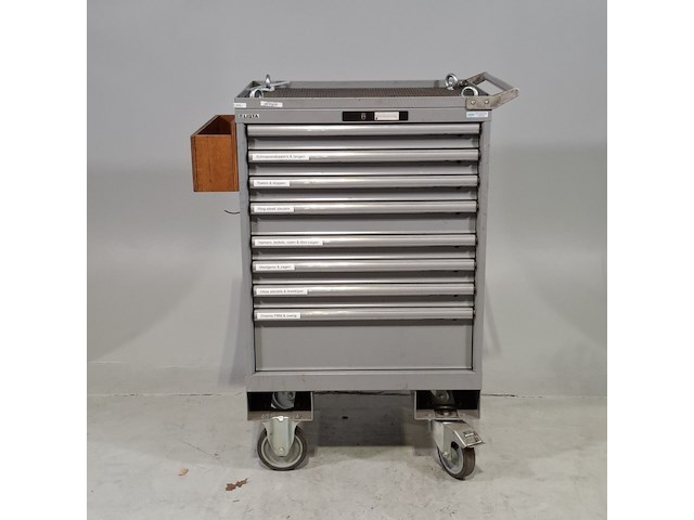 Gereedschapswagen met inhoud, lista - afbeelding 1 van  24