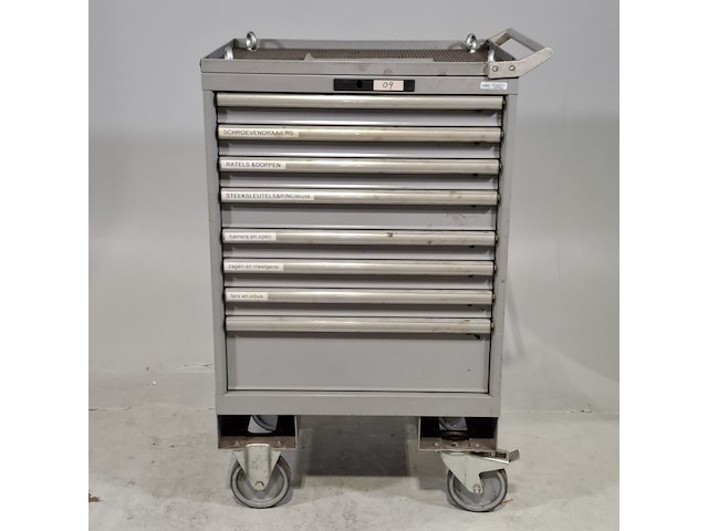 Gereedschapswagen met inhoud, lista - afbeelding 1 van  22