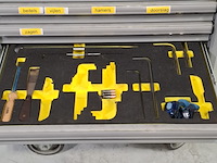 Gereedschapswagen met inhoud, lista - afbeelding 16 van  26