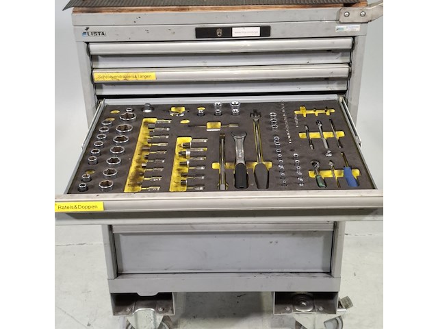 Gereedschapswagen met inhoud, lista - afbeelding 7 van  20