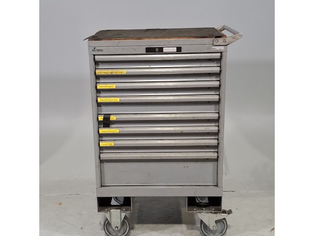 Gereedschapswagen met inhoud, lista - afbeelding 1 van  20