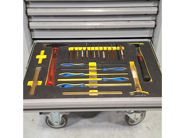 Gereedschapswagen met inhoud, lista - afbeelding 22 van  24
