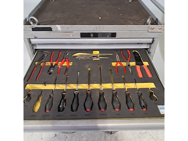 Gereedschapswagen met inhoud, lista - afbeelding 5 van  11