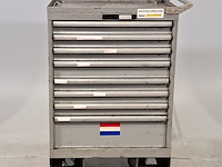 Gereedschapswagen met inhoud, lista