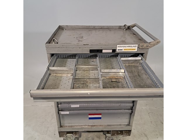 Gereedschapswagen met inhoud, lista - afbeelding 2 van  9