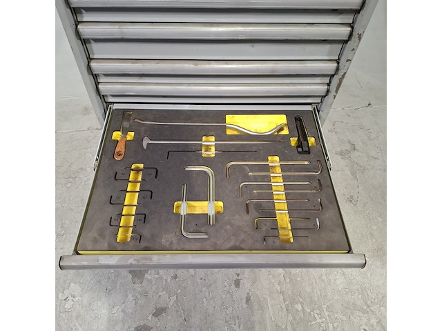 Gereedschapswagen met inhoud, lista - afbeelding 3 van  12