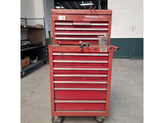 Gereedschapswagen met inhoud powerplus - afbeelding 1 van  13