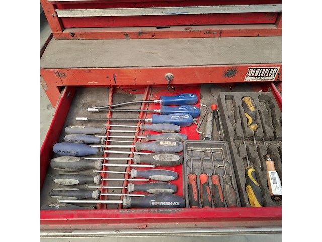 Gereedschapswagen met inhoud powerplus - afbeelding 10 van  13