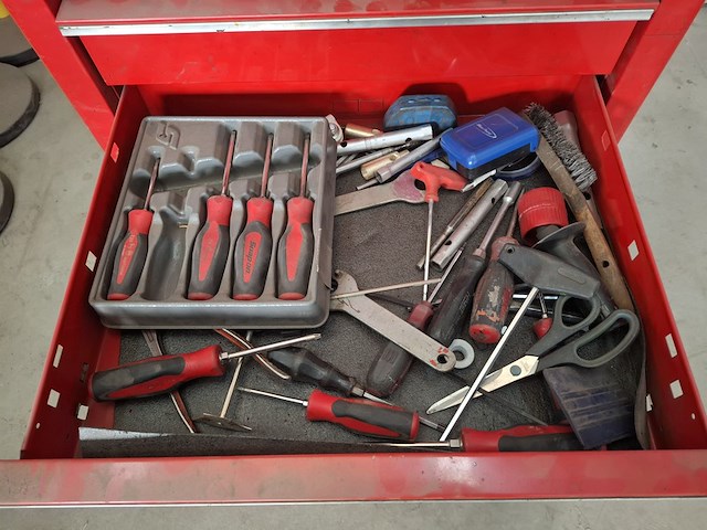 Gereedschapswagen met inhoud snap-on - afbeelding 10 van  13