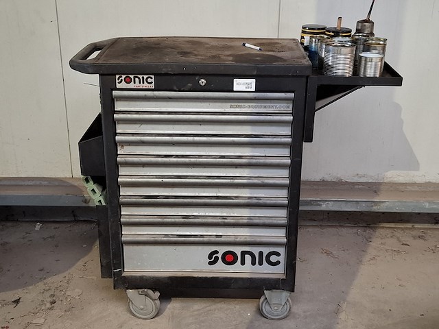 Gereedschapswagen met inhoud sonic - afbeelding 1 van  10
